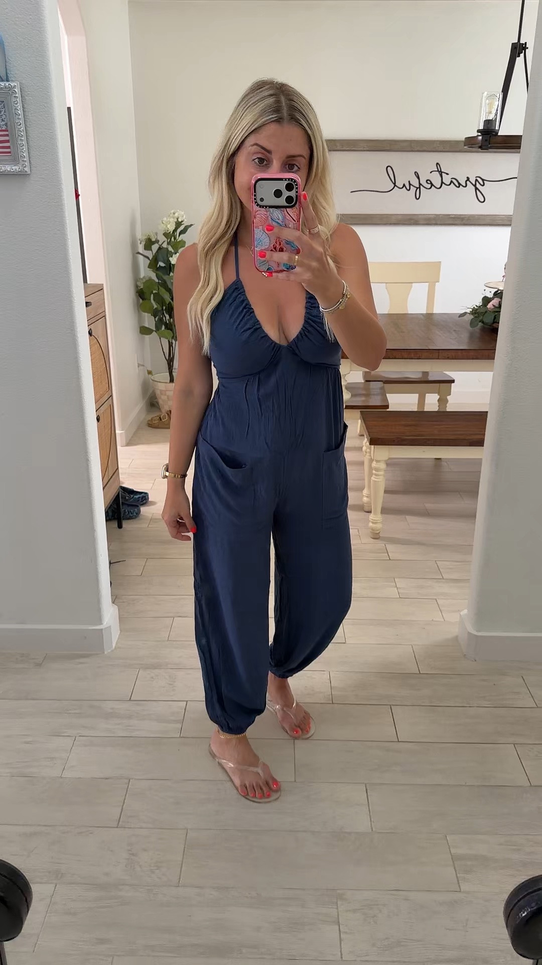 Summer outfit
Jumpsuit xs
Sandals tts
Vacation beach outfit 
Date night

#LTKootd #LTKSaleAlert