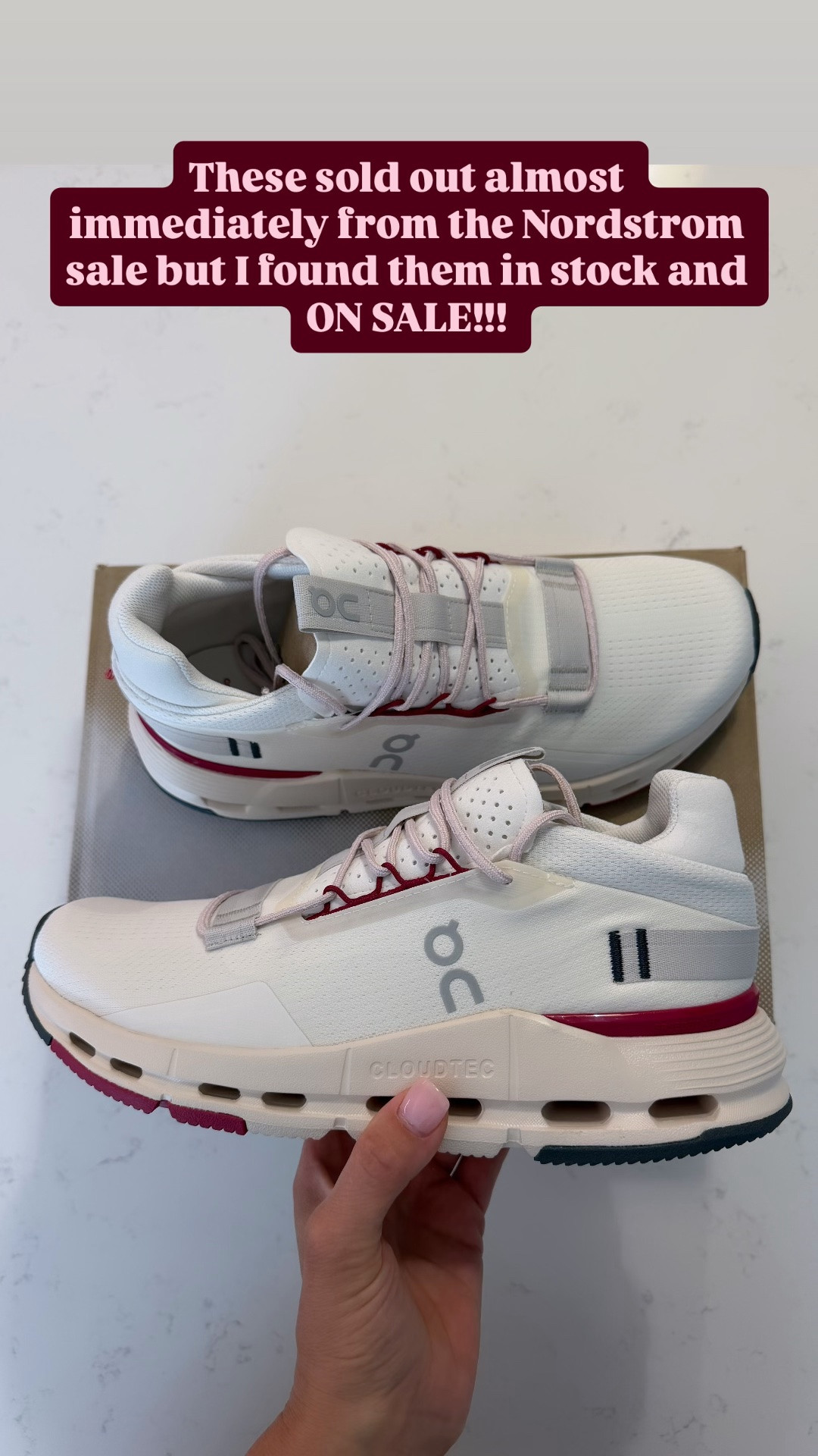 These sold out immediately at the Nordstrom anniversary sale, but I found them in stock elsewhere and ON A BETTER SALE!!! Size up 1/2 size

#LTKSaleAlert #LTKfitnessgoals #LTKActive