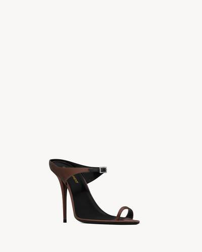 dive mules in crepe satin | Saint Laurent Inc. (Global)
