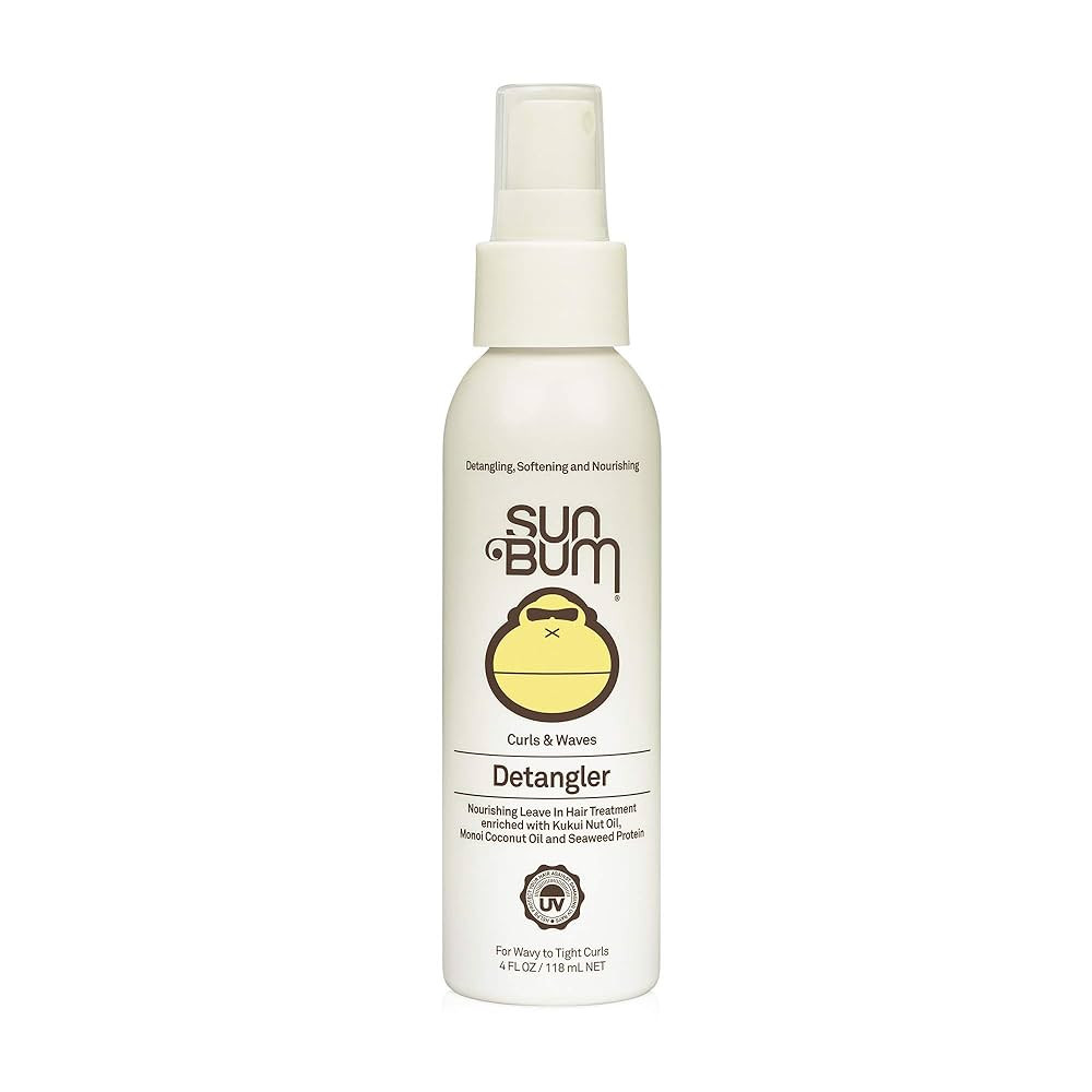 Sun Bum Curls and Waves Detangler - Prevents Dullness and Frizz - Vegan and Cruelty Free - 4 oz | Amazon (US)