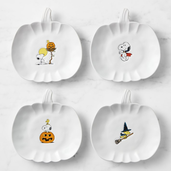 PEANUTS™ Halloween Salad Plates, Set of 4 | Williams-Sonoma