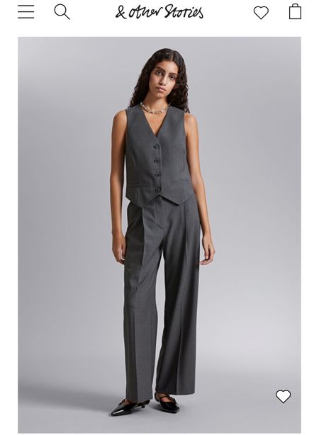 Grey is the new black 

Size up on the vest. I got a size 8

#LTKstyletip #LTKworkwear