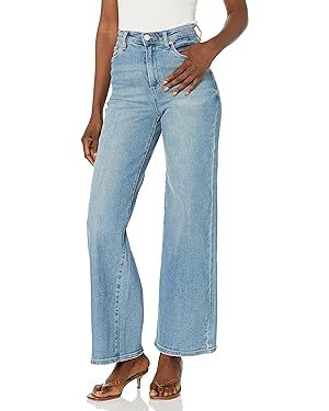 [BLANKNYC] Womens Luxury Clothing High Rise Sustainable Denim Mini Boot Cut Jean, Comfortable & S... | Amazon (US)