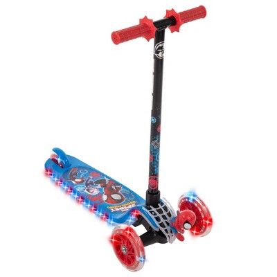 Huffy Spidey and His Amazing Friends 3-Wheel Tilt N Turn Kick Scooter - Blue | Target