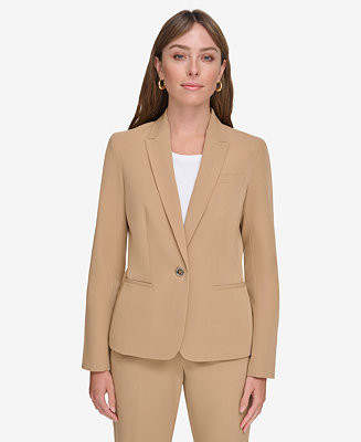 Women’s One-Button Blazer | Macy's