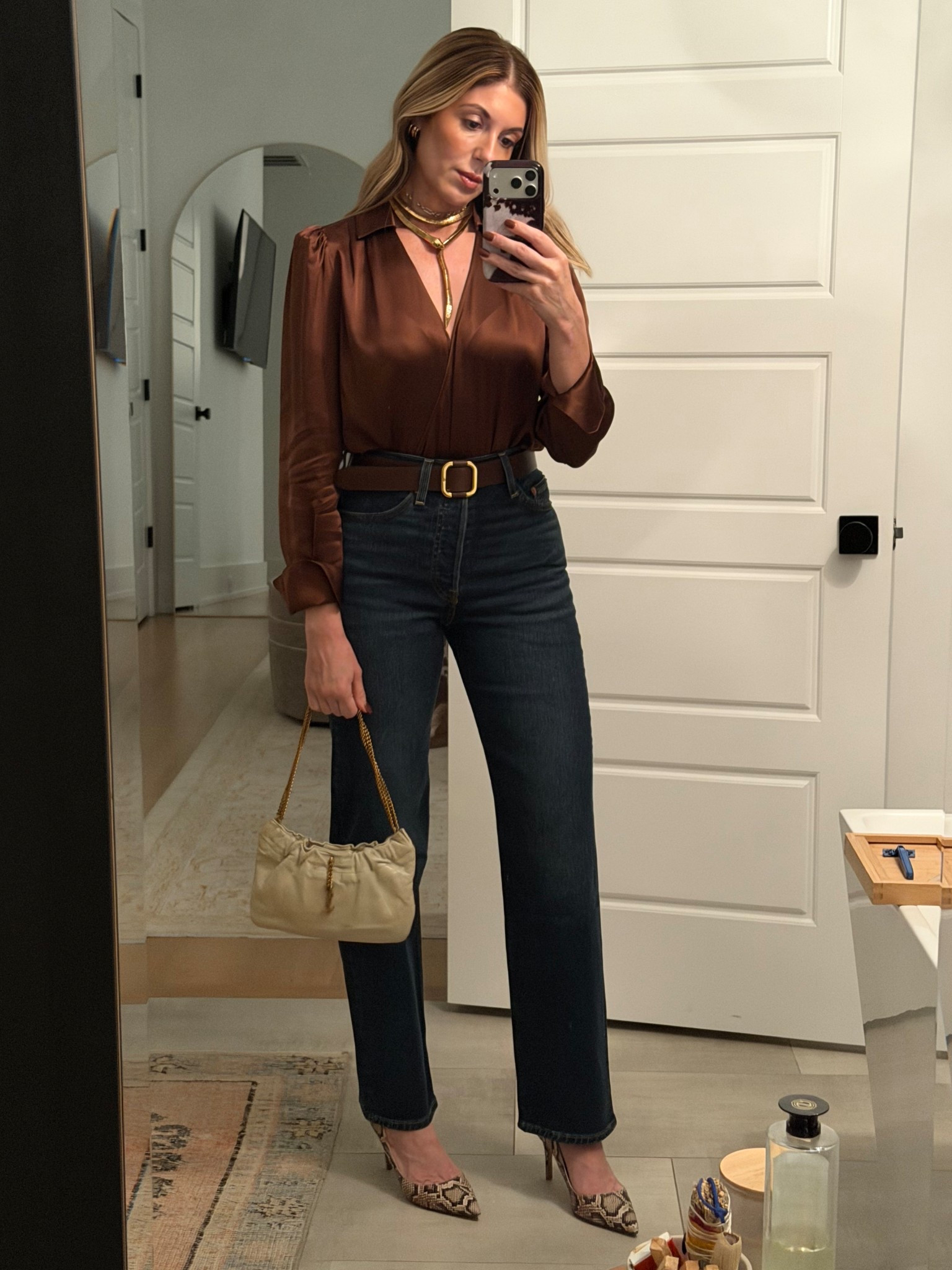 This straight-leg denim silhouette works with everything — blazers, knits, flats, or heels.
A true closet staple.




#LTKootd #LTKOver40 #LTKFindsUnder100