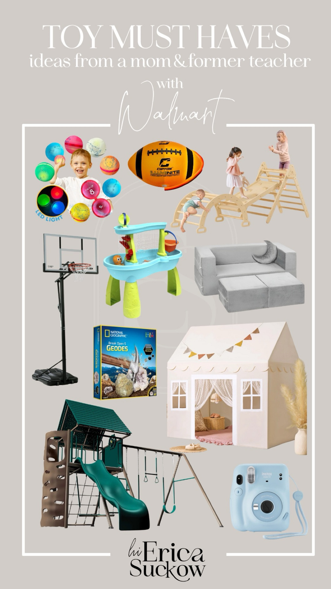 Toy gift ideas from a mom and former teacher designed to inspire creativity, learning, imaginative play, and skill-building. Perfect educational gifts for toddlers, preschoolers, and school-aged kids that encourage hands-on fun and development.

#LTKCyberWeek #LTKGiftGuide #LTKHoliday