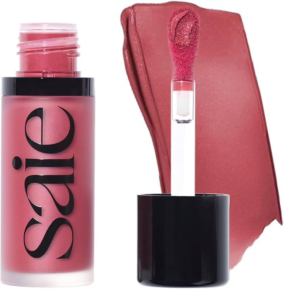 Saie Dew Liquid Blush for Cheeks - Hydrating Cream Blush Stick with a Blendable + Buildable Formu... | Amazon (US)