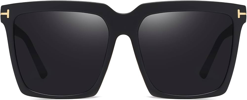 AIEYEZO Oversized Square Sunglasses for Women Men Fashion Big Frame Shades Outdoor Sports Driving... | Amazon (US)