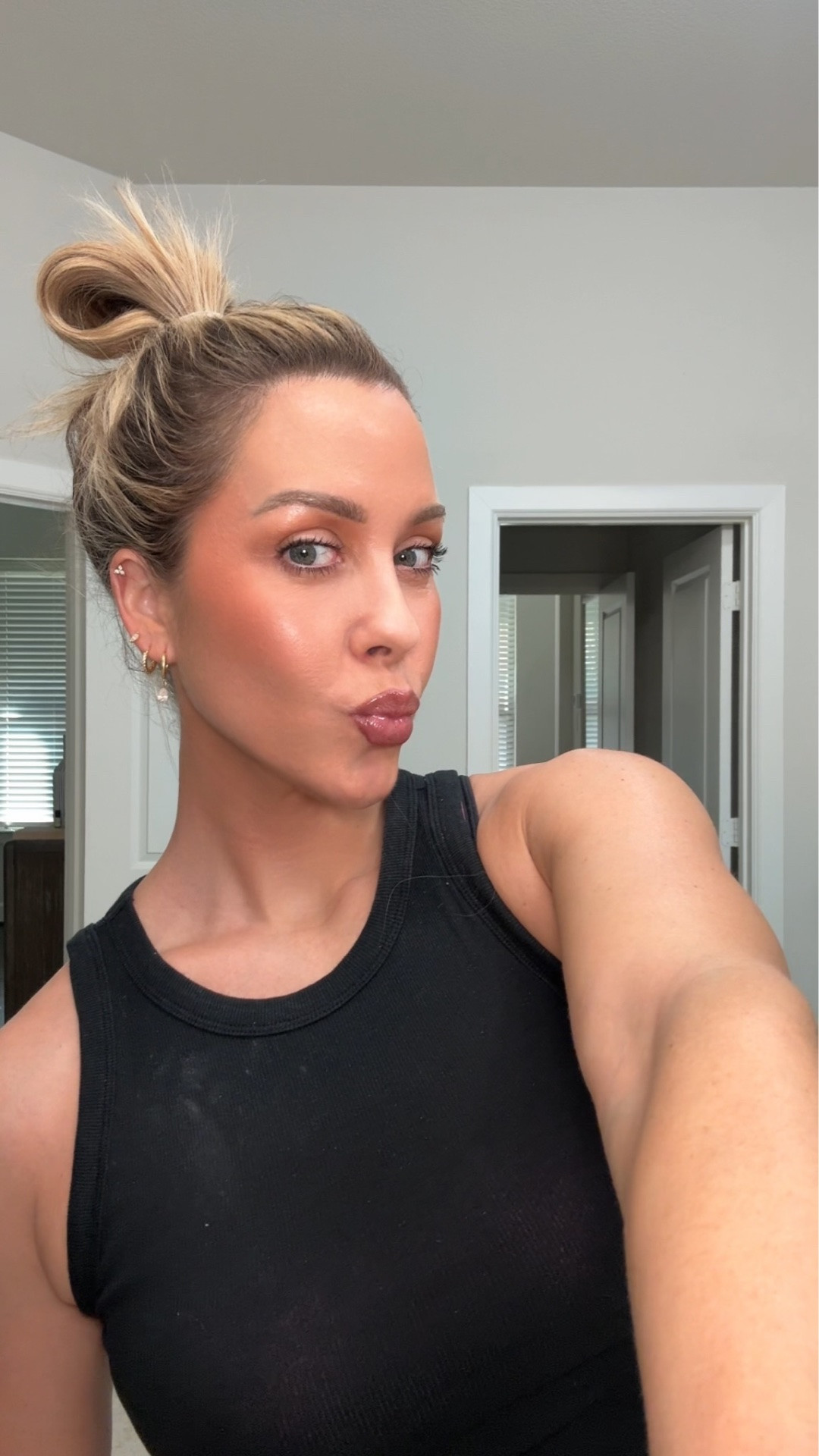 Super quick easy, natural makeup with some favorites from Amazon that are on sale for prime day! You can see just how blurring and beautiful the Loreal powder is! This Covergirl lip stain is one of my all time favorites for longwear!! Also have been obsessed with this Kiko Milano blush - the shade looks like nothing special but when you put it on it’s SO freaking pretty. I can’t stop wearing it and it’s so long wearing! AND can’t forget about the Covergirl bronzer, wowwowow sooo stunning and could seriously pass as luxury makeup! It’s SO good!!
