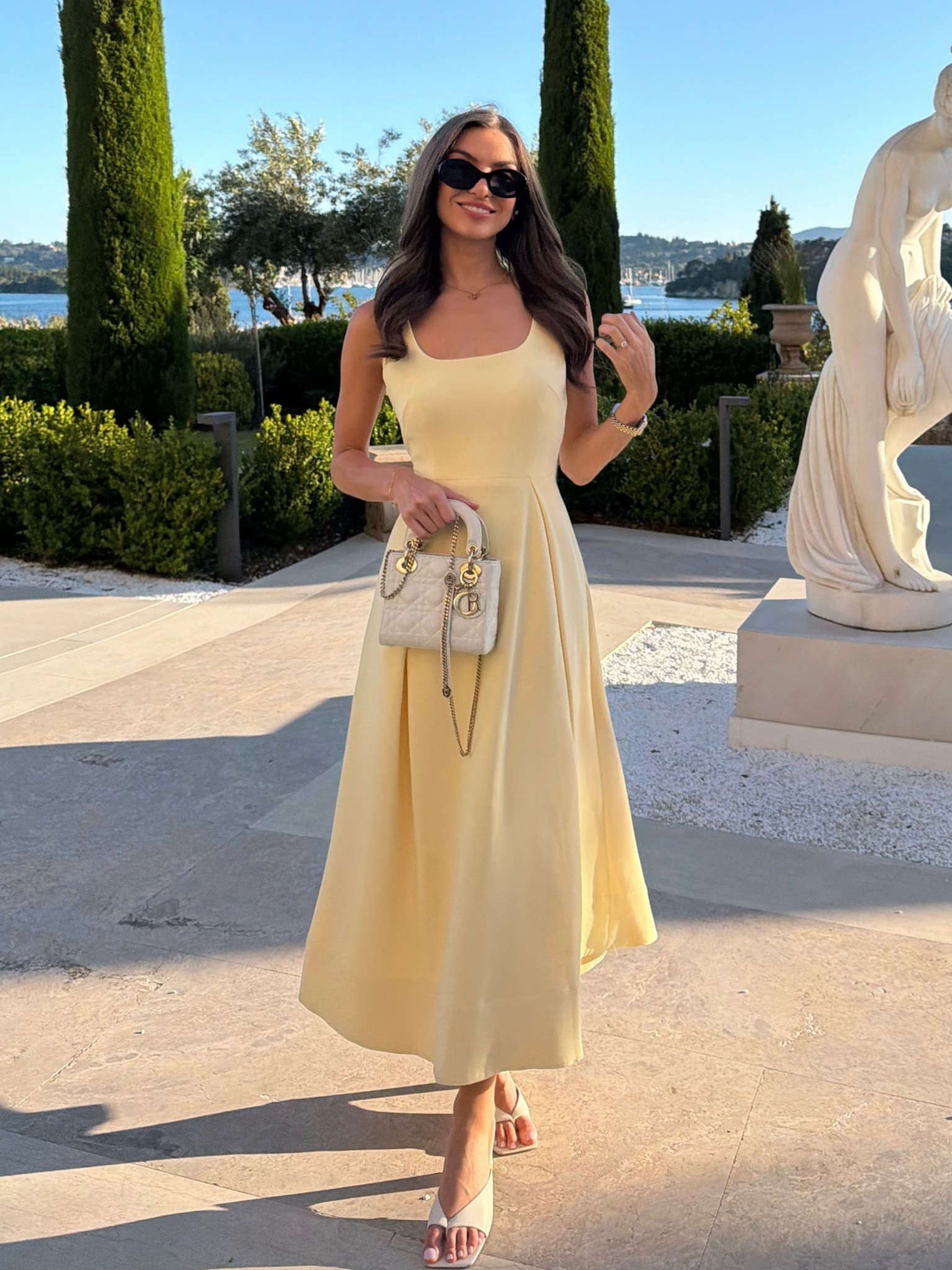 Gorgeous yellow dress - use my Karen Millen discount code KMSOPHIEK15

I’m 5 foot 6 inches but wear the petite size (size 6/XS)

#LTKspring #LTKuk #LTKsummer