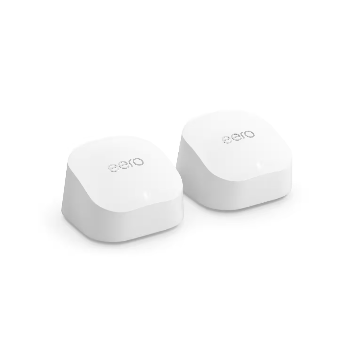 Amazon eero 6 dual-band Wi-Fi 6 mesh system, 2-pack with gateway and extender