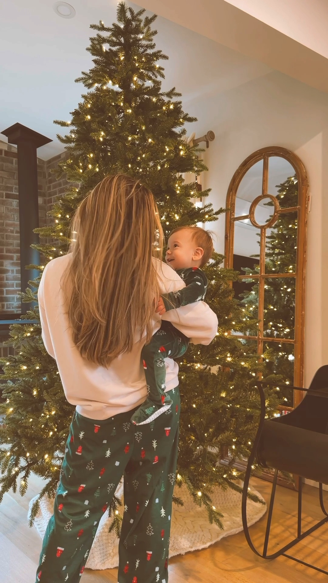 Christmas pajamas! These are so comfy and soft. The baby onesie is velvet and has the grip on the bottom so my baby isn’t slipping at all. I did get him a 2T size and he is 12 months. He has some room! I’m wearing a size XS and am typically a 0 size. 

Christmas pajamas, family pajamas, boy pjs, toddler pjs, matching family pajamas 

#LTKHoliday #LTKCyberWeek #LTKmomlife