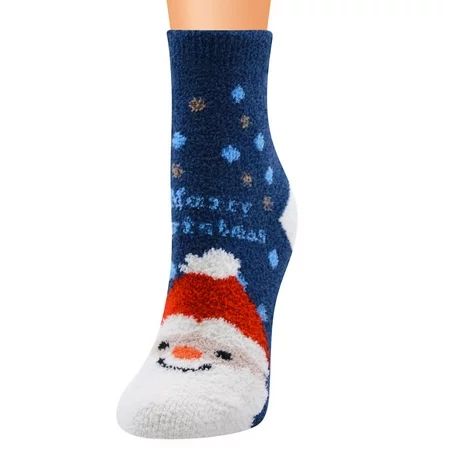 Christmas Socks Sleeping Warm Socks Floor Women s Socks Slippers Non slip Thicken Cartoon Socks Sock | Walmart (US)