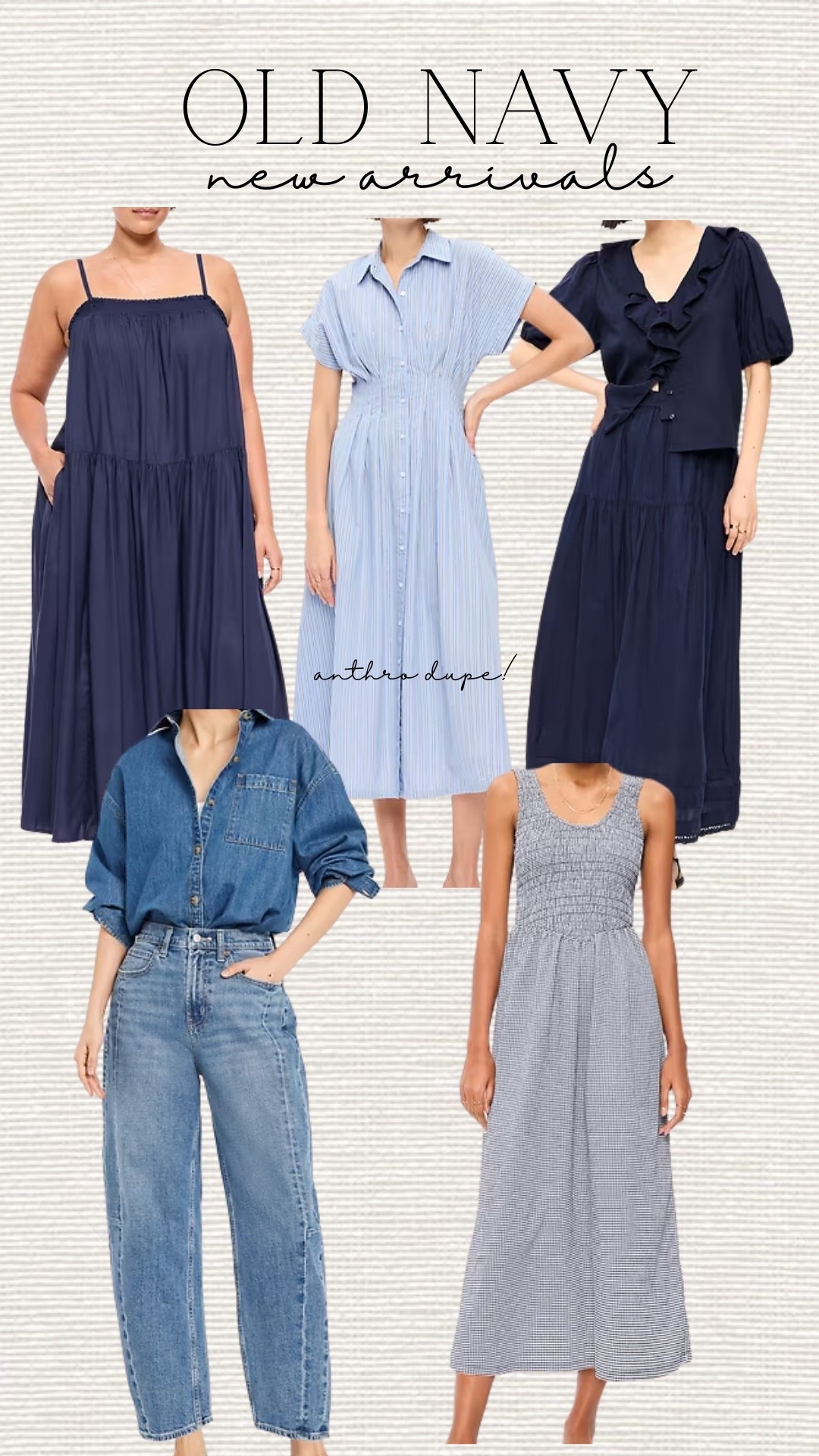 Run to old navy bc they have so many good things right now! This anthro lookalike dress is amazing!! 

#LTKMidsize #LTKPlusSize #LTKSaleAlert