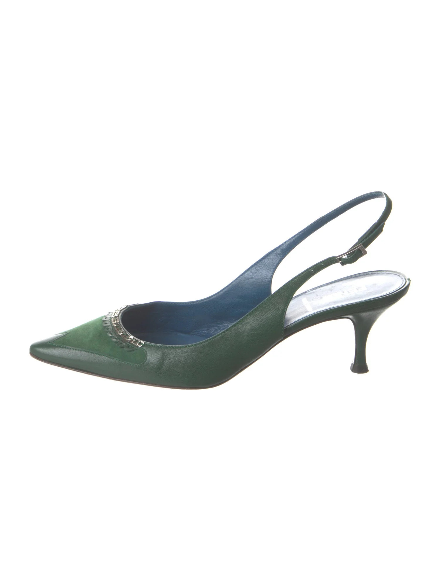 Vintage Leather Slingback Pumps | The RealReal