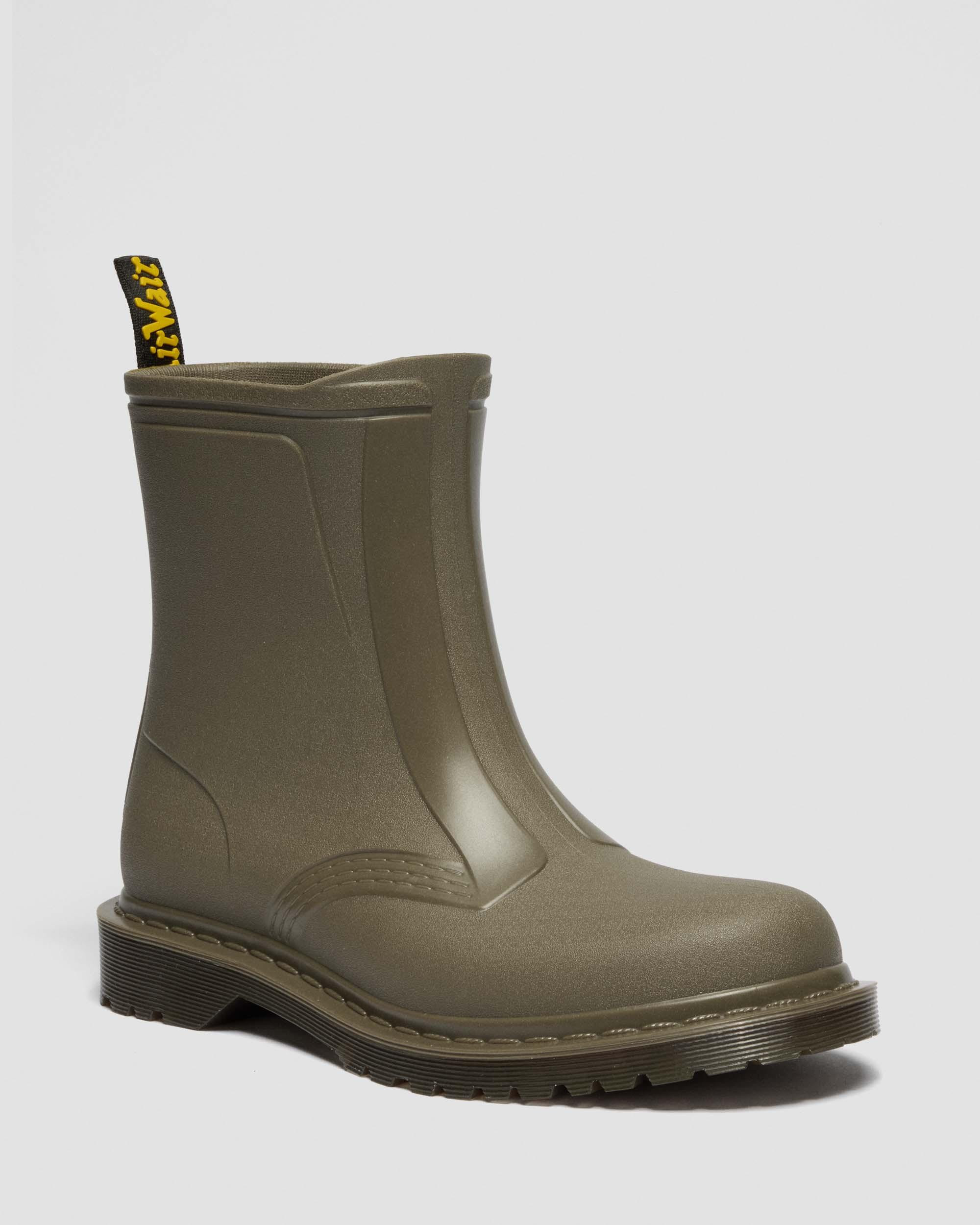1460 Rain Waterproof Boots in Dms Olive | Dr. Martens | Dr. Martens