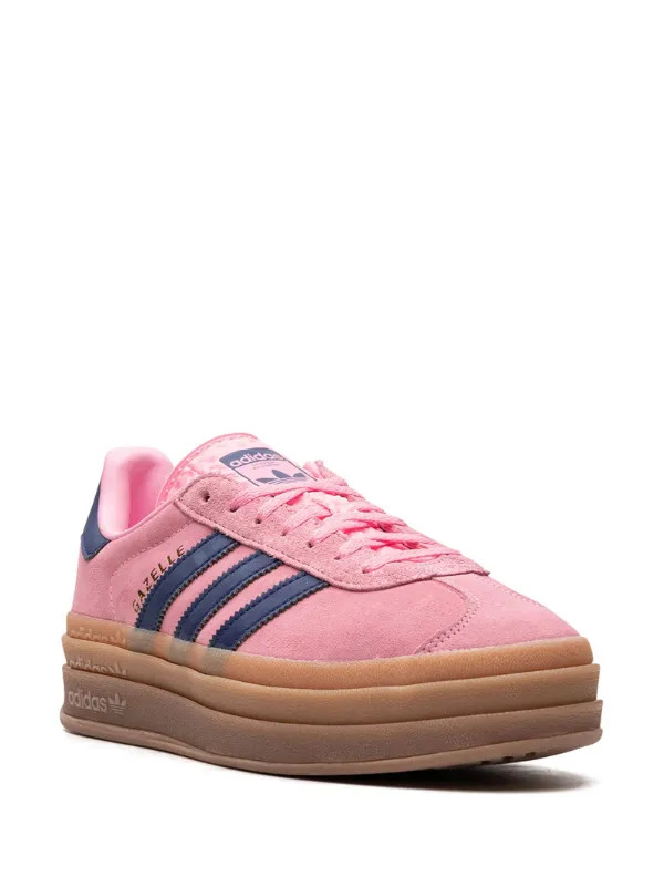 Adidas Gazelle Bold "Pink Glow" Sneakers - Farfetch | Farfetch Global