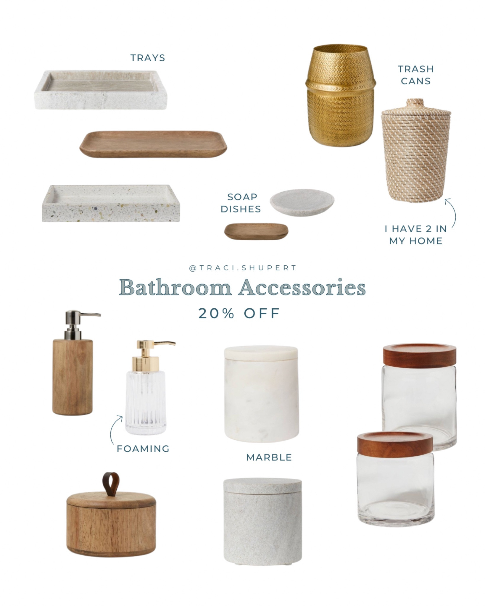 Target has so many of their bathroom accessories 20% off.  Add the coupon in the Target app.  I enjoy mixing and matching their sets.  These are my favs, and they all would look great mix and matched in a bathroom!

#LTKfamily #LTKhome #LTKFind