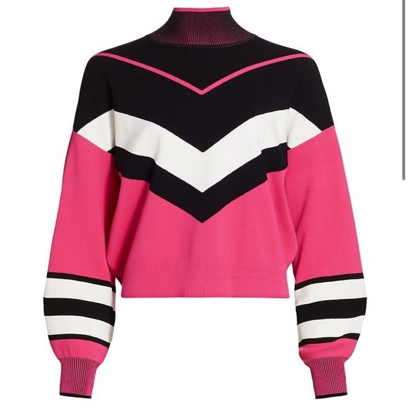 Tanya Taylor Kyra Knit Sweater 80s Barbie | Poshmark