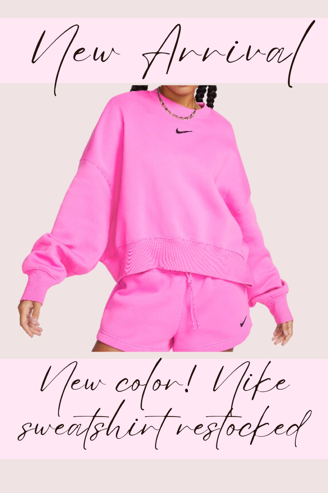 Nike crew sweatshirt 

#LTKMostLoved #LTKfitness #LTKfindsunder100