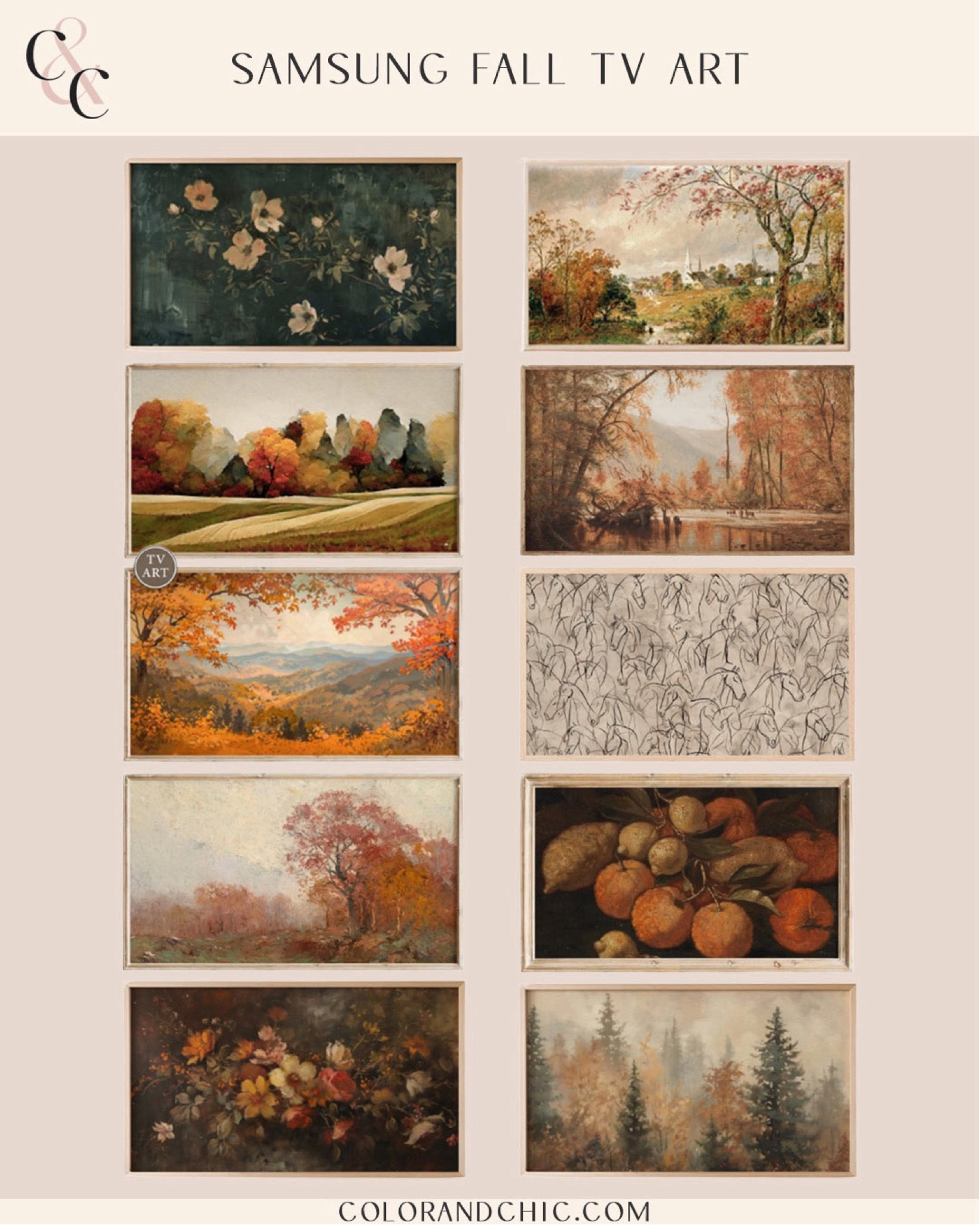 Fall TV art that I am loving for our living room! Easy to download and put on your tv for the fall season 

#LTKSeasonal #LTKStyleTip #LTKHome