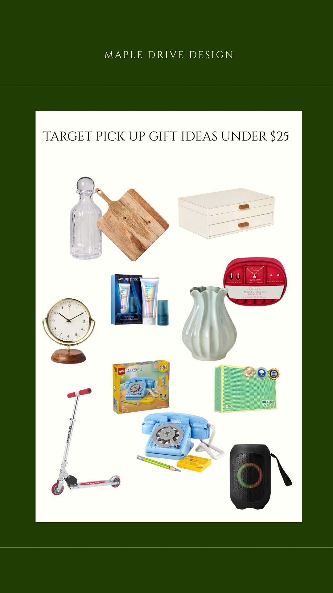 Gift ideas under $25 - Same day, In store pickup for last minute shoppers 🎁 

Something for everyone!

#LTKFindsUnder50 #LTKGiftGuide #LTKHoliday