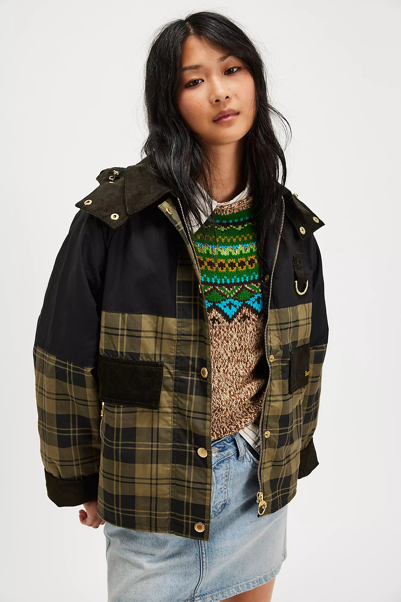 Barbour Elaine Showerproof Jacket | Free People (Global - UK&FR Excluded)