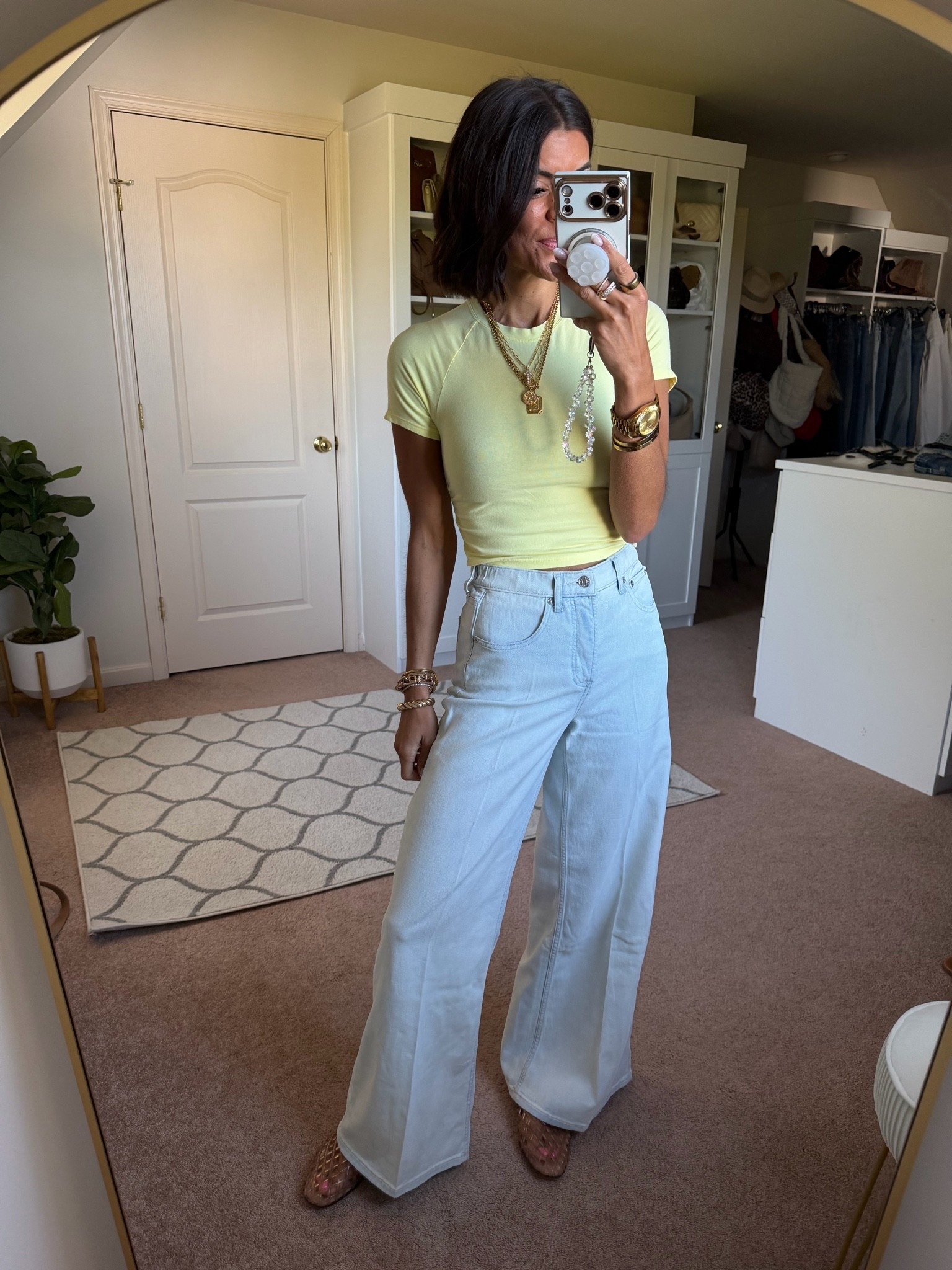 Size xs in target tee
Size xs in @Spanx jeans. Use code SHANNONXSPANX to save 15% off your first order!
I’m 5’5 for reference and in regular length

#LTKootd #LTKgrwm #LTKSeasonal