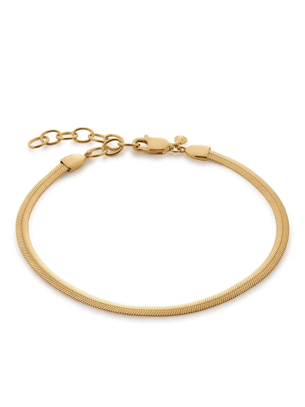 Monica Vinader Snake Chain Bracelet - Farfetch | Farfetch Global