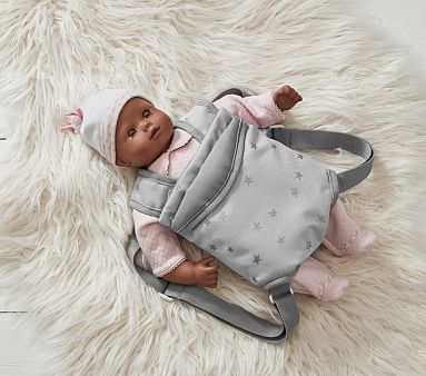 Götz Baby Doll Gray Star Carrier Bundle Set | Pottery Barn Kids