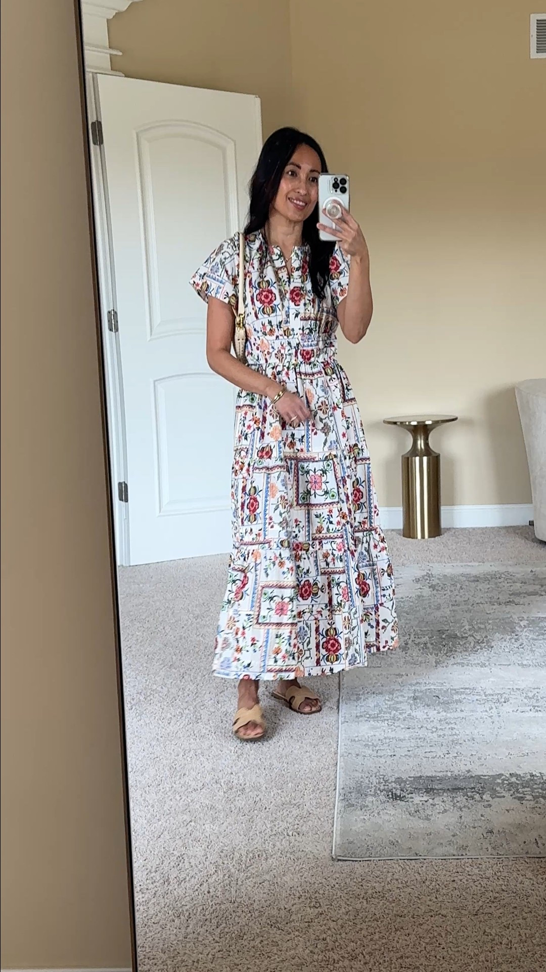 Vacation outfit. Maxi dress  Classic style dress. Great cotton material. Multiple colors/ patterns available. True to size. I get the petite length to wear with flat sandals. 


#LTKSaleAlert #LTKTravel #LTKOver40