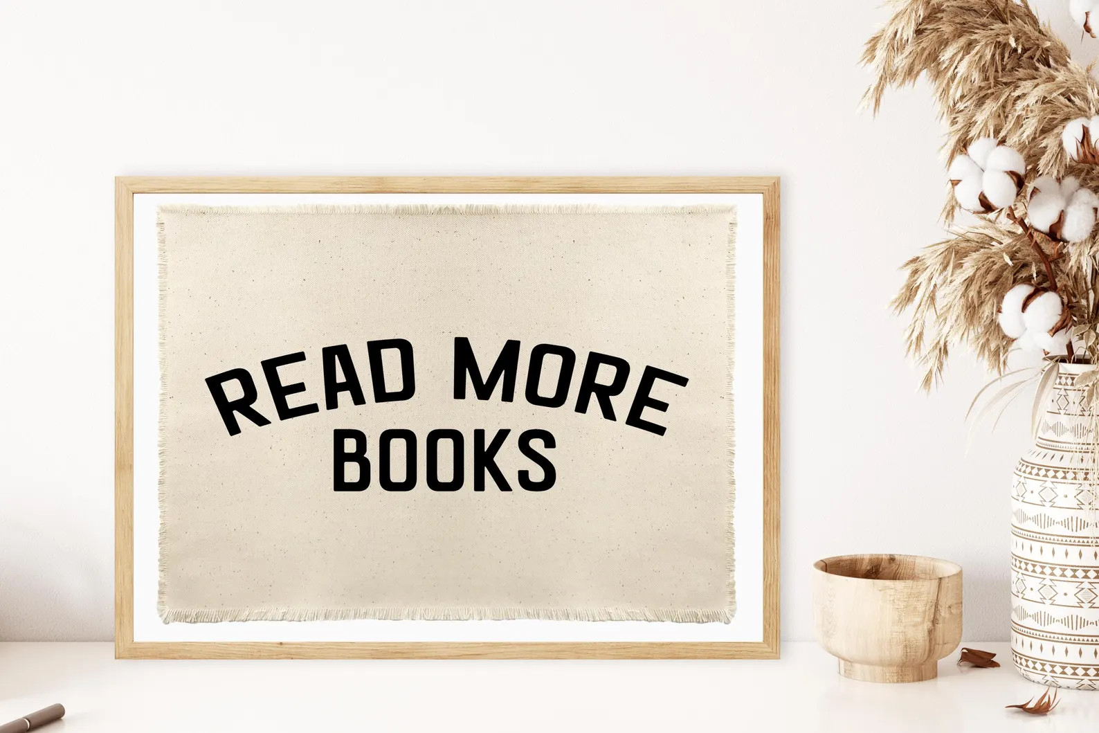 Read More Books Canvas Banner: Kids Room Decor - Etsy | Etsy (US)