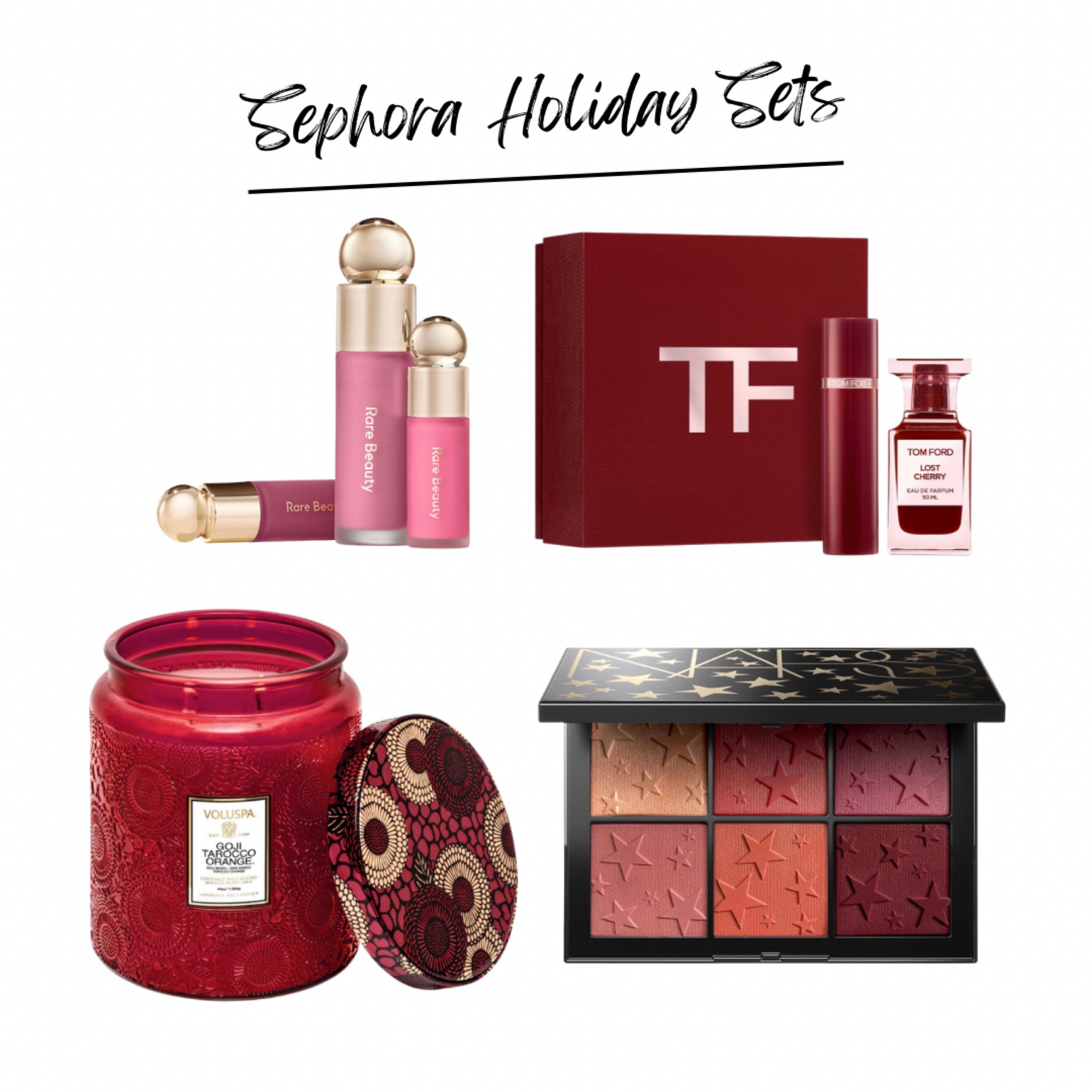 Tom Ford Lost Cherry Perfume set, Rare Beauty Blush Deal, Best Candles, Bars Blush Palette

#LTKGiftGuide #LTKbeauty #LTKSeasonal