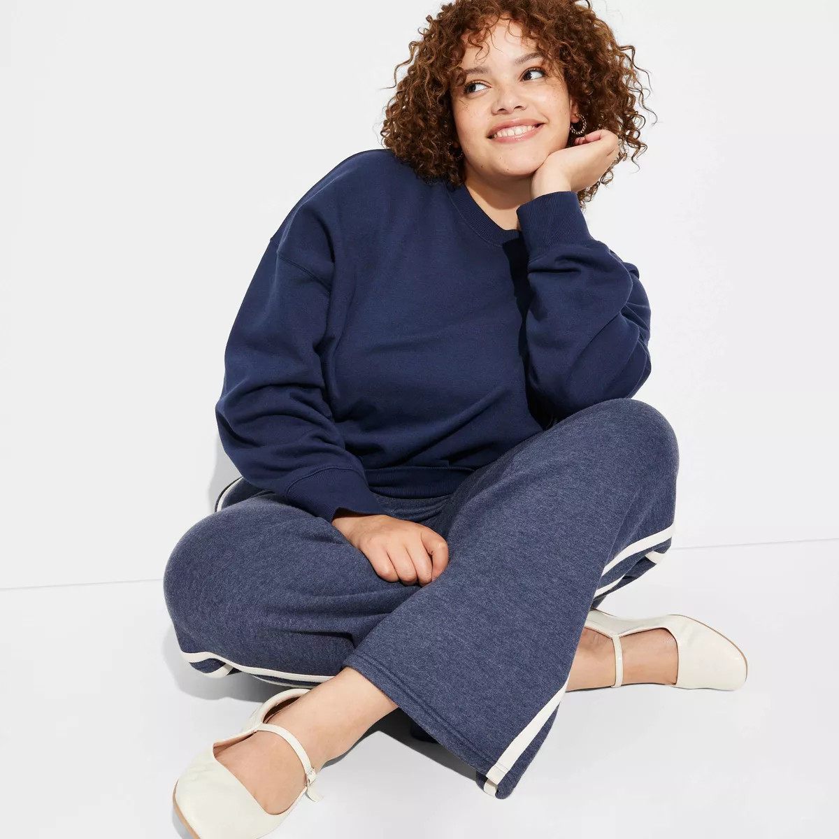 Women's Cropped Sweatshirt - Wild Fable™ | Target