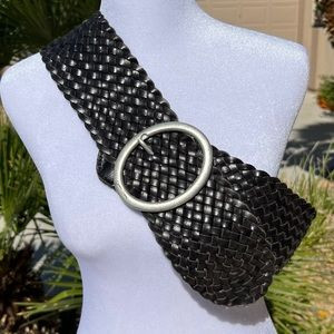 Jessica Simpson Leather Woven Belt | Poshmark