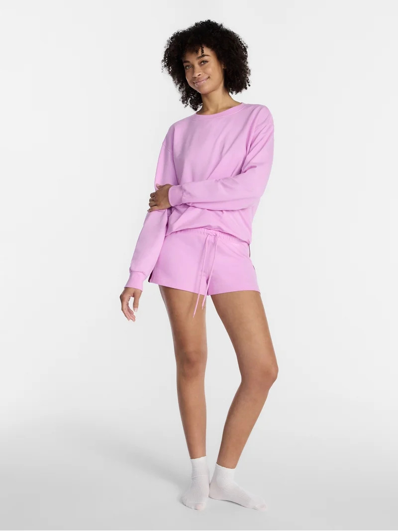 No Boundaries Sleepwear Shorts, 2.5'' Inseam, Women\u2019s and Women\u2019s Plus XXS-3X | Walmart (US)