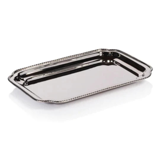 Polished Nickel Tray, Large | Paloma & Co.