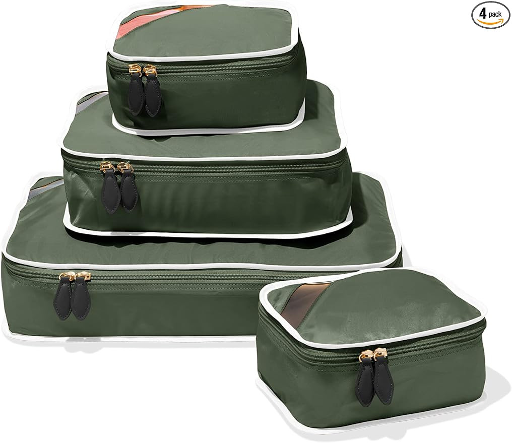 Paravel Packing Cube Quads | Luggage Organizer for Travel Accessories, Shoes, Toiletries, Laundry... | Amazon (US)