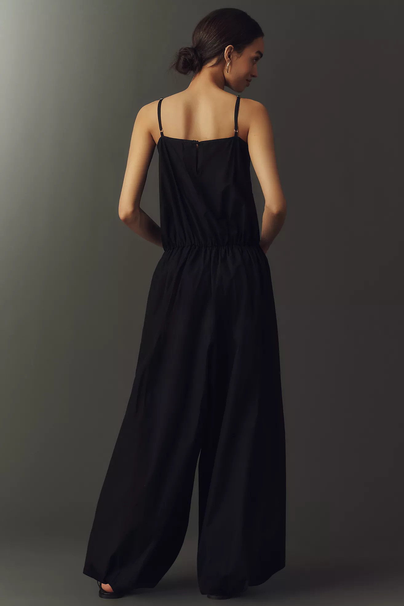 By Anthropologie Cotton Bubble-Hem Twofer Jumpsuit | Anthropologie (US)