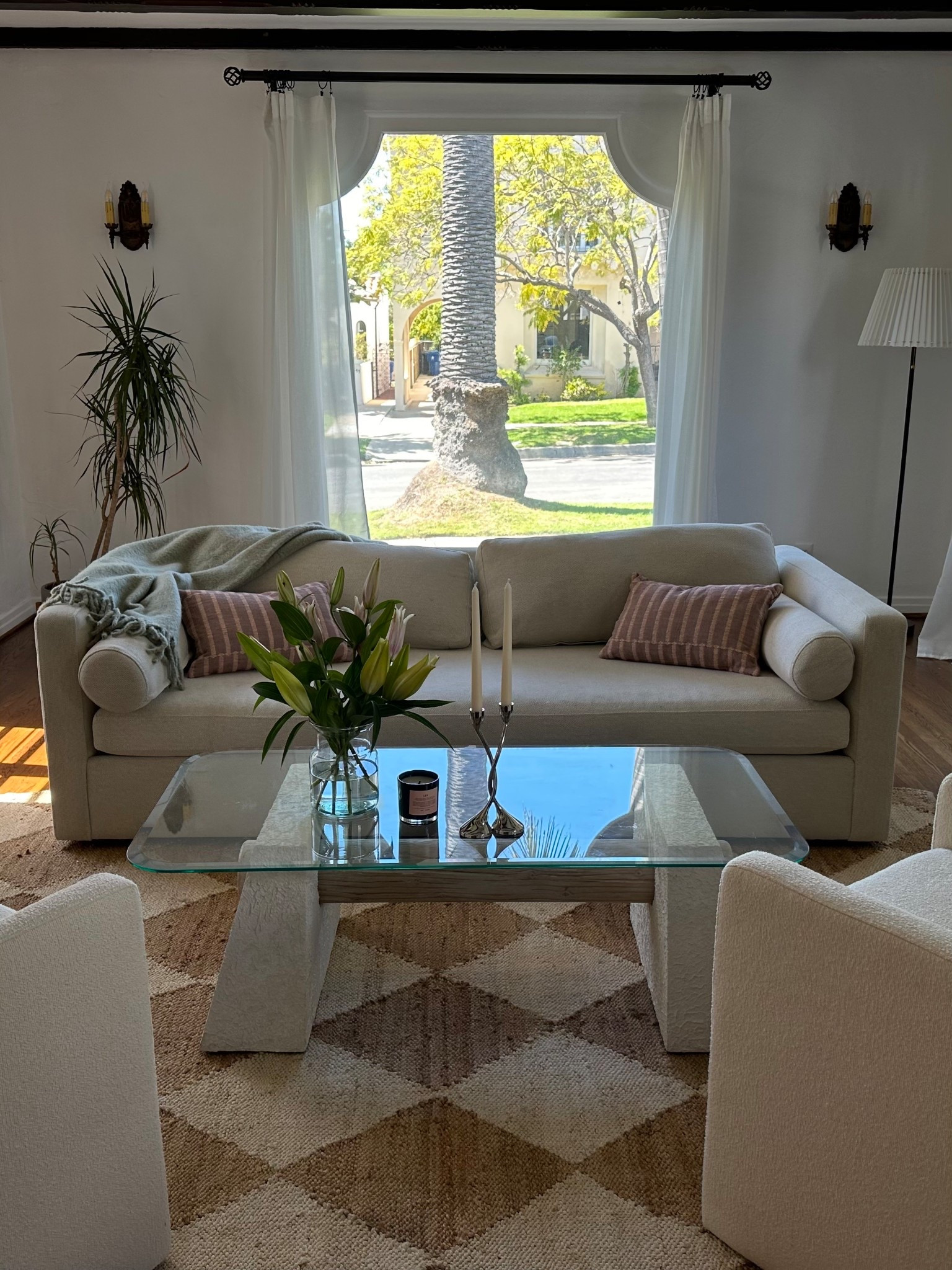 The cutest jute checkered rug for any living room!! 

#LTKCyberWeek #LTKHome #LTKHoliday