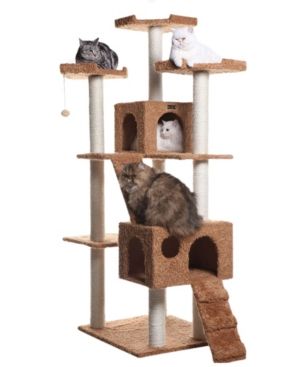 Armarkat Cat Tree Large Cat Play Furniture with Sratchhing Posts, Large Playforms | Macys (US)