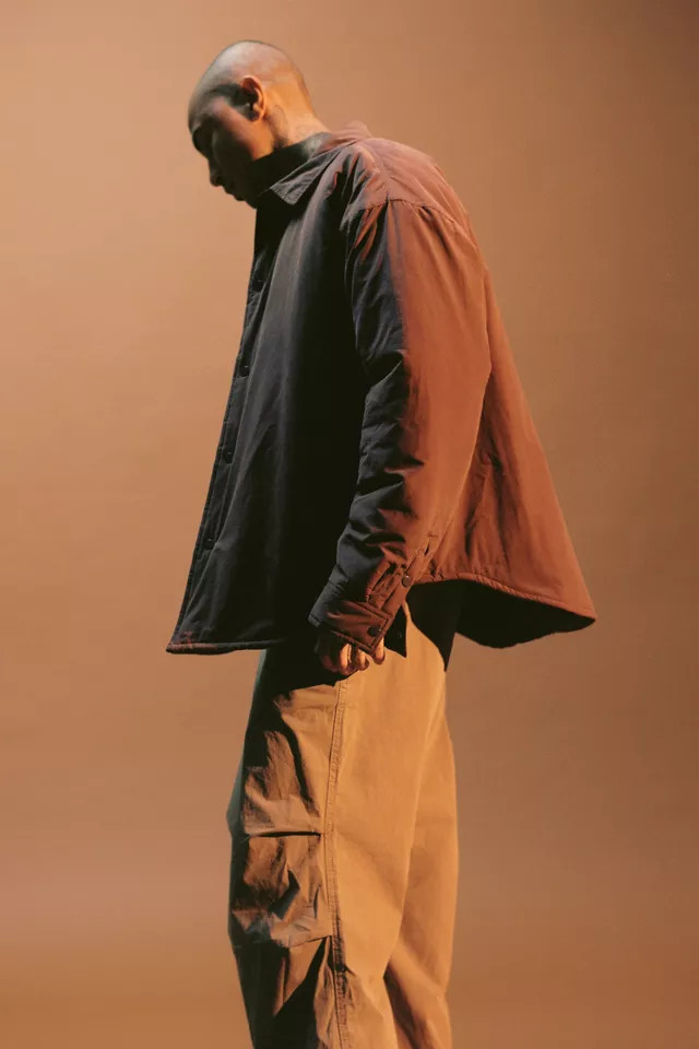 Standard Cloth Clay Modern Shirt Jacket | Urban Outfitters (US and RoW)