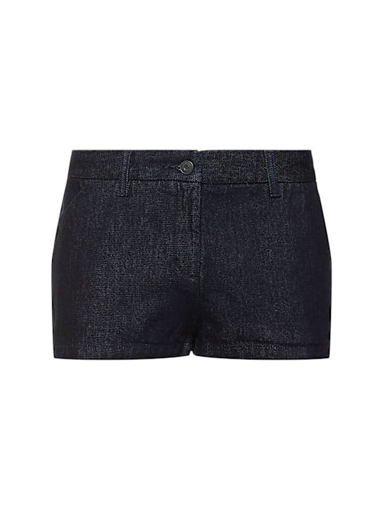 Kate cotton denim mini shorts | Luisaviaroma