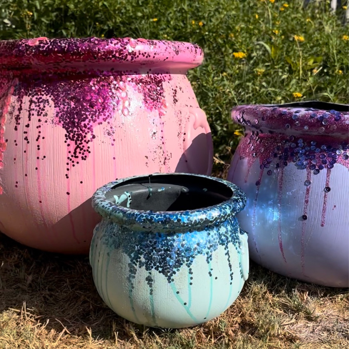 Set of 3 cauldrons 

#LTKHalloween #LTKHoliday #LTKSeasonal