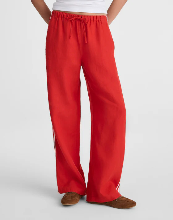 Pull-On Pants in 100% Linen | Madewell