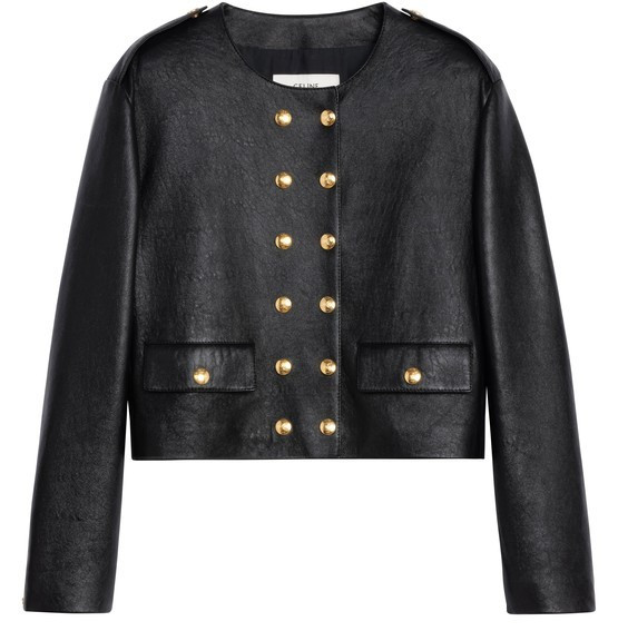 Long “chasseur” jacket in soft english lambskin | 24S (APAC/EU)