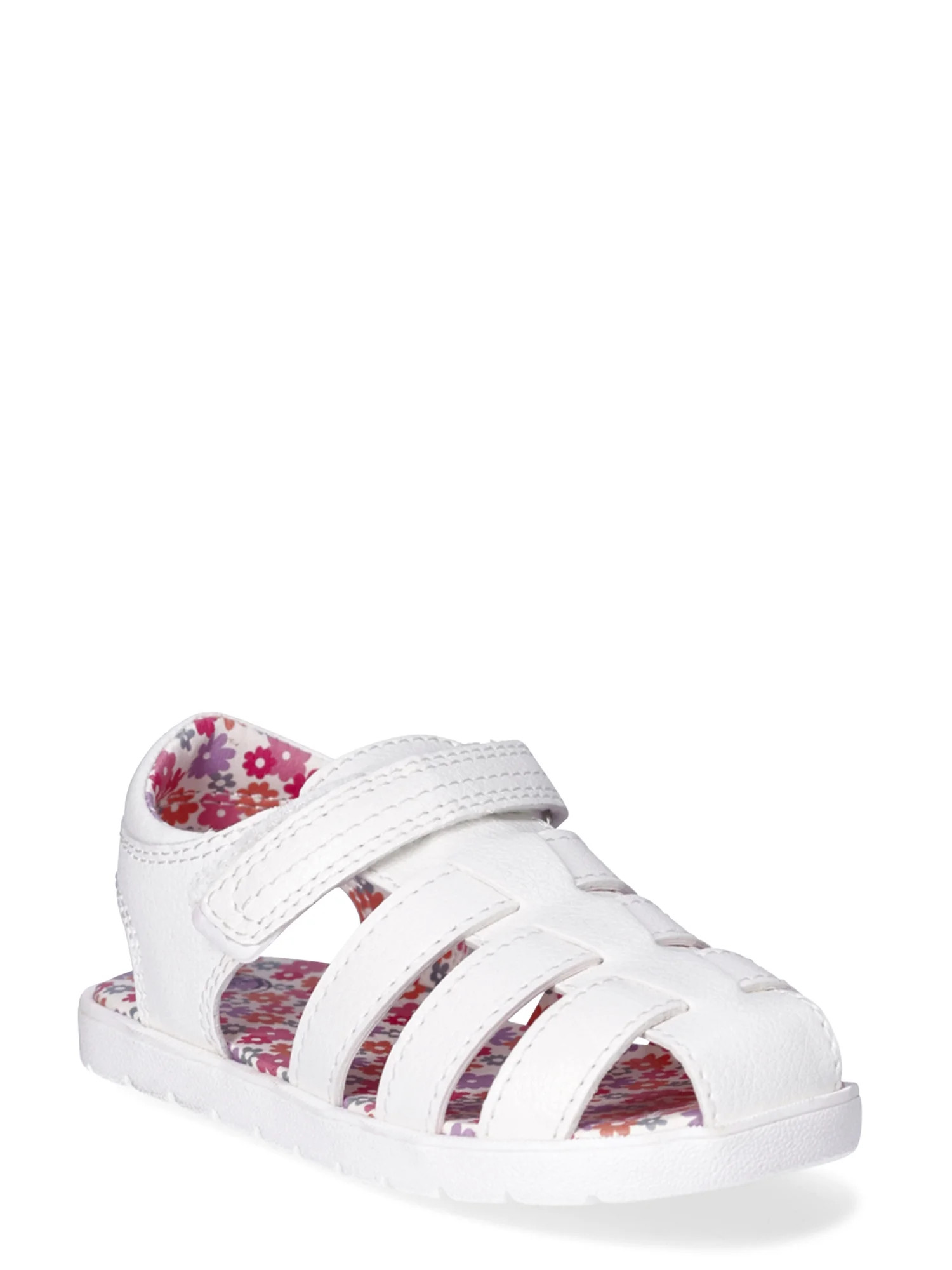 Wonder Nation Baby & Toddler Girl Fisherman Sandals | Walmart (US)