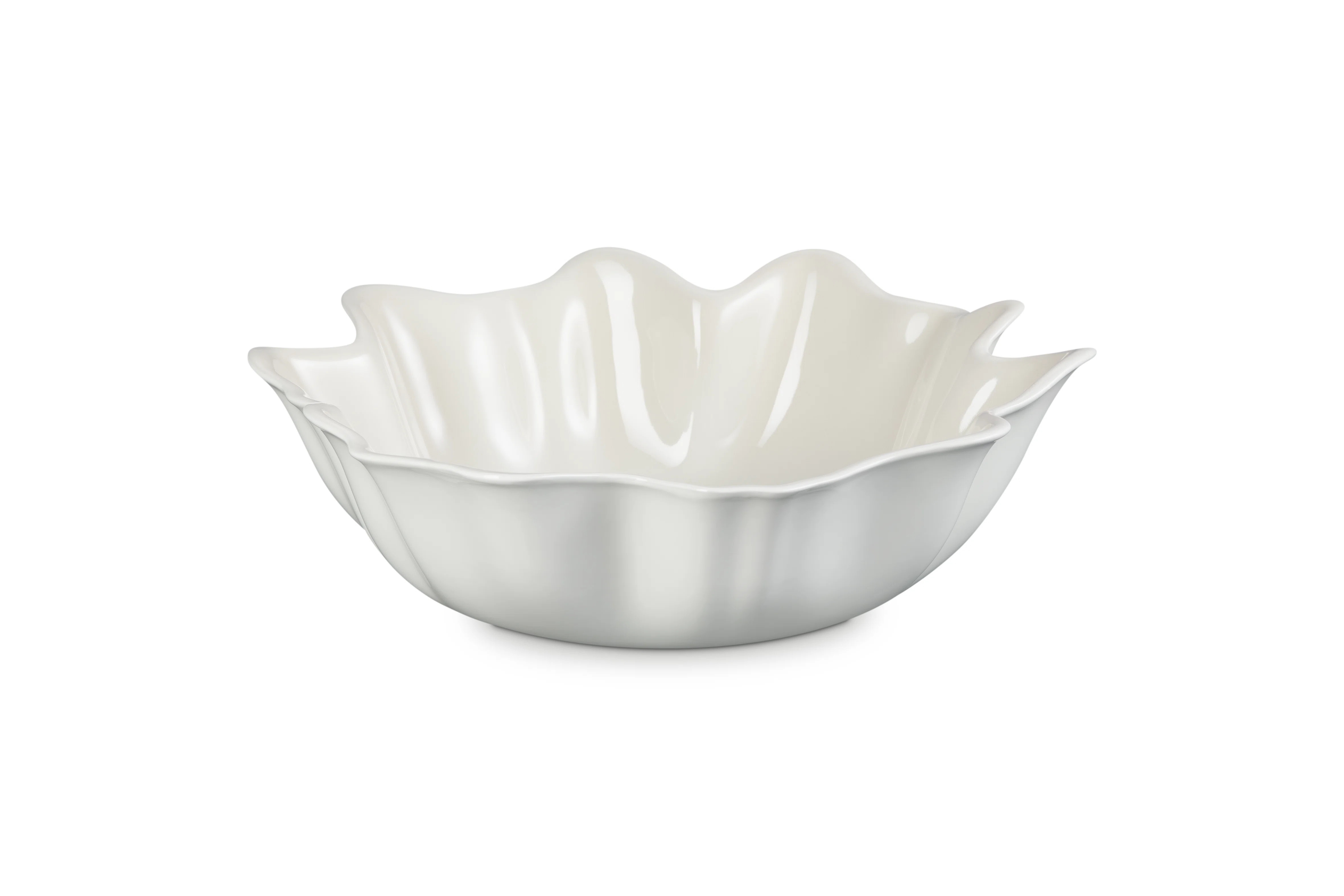 Le Creuset Stoneware Iris Serving Bowl 15 In. - Shell Pink | Wayfair North America