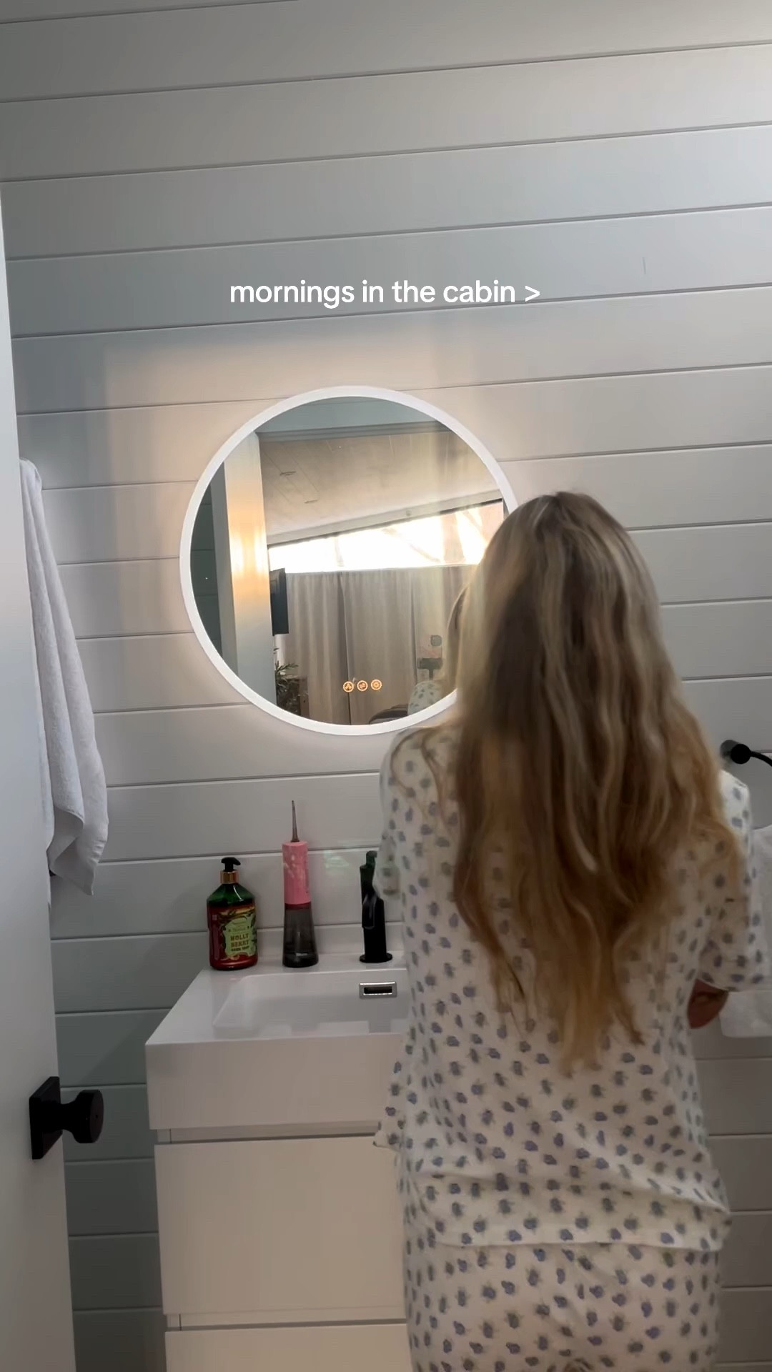 mornings in the cabin > wearing como sleep pjs + love my amazon travel toiletry bag for every trip!!

#LTKTravel #LTKBeauty #LTKmorningroutine